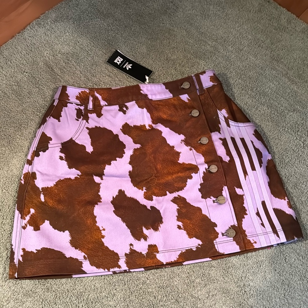Ivy Park Cowprint Skirt
